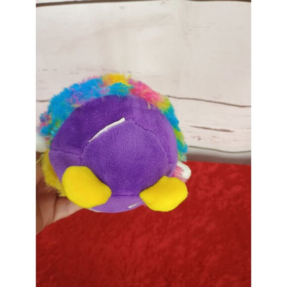 Disney Mickey Mouse‎ Plush 4.5" Tie Dye Squeeze Ball Stuffed Animal Multicolor - Picture 5 of 5